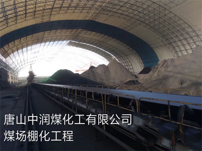 九龙坡煤化工有限公司煤场棚化工程