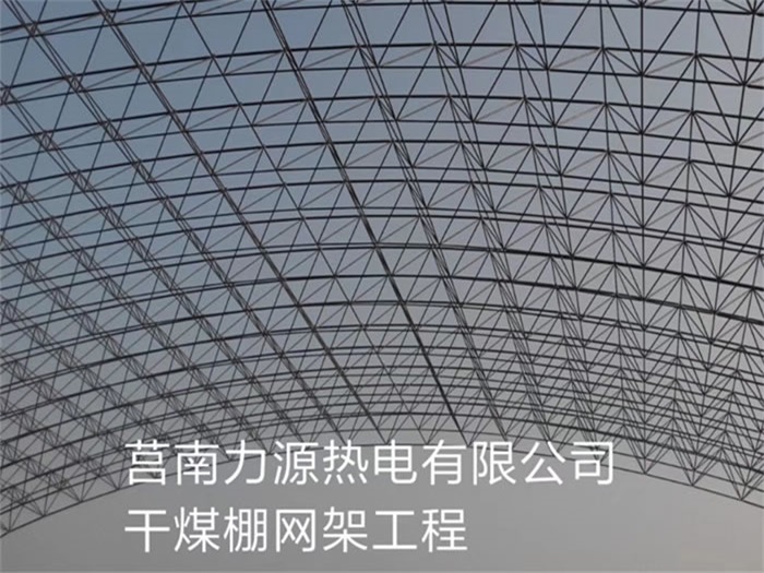 九龙坡力源热电有限公司干煤棚网架工程